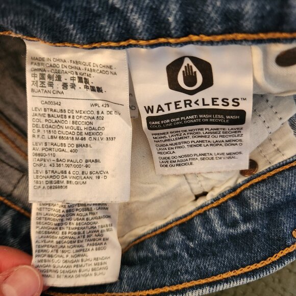 Levi's Premium High Rise Wedgie Short (Authentic Favorite) - Picture 5 of 11